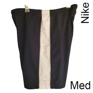 Men's Swimwear Blue White Volley Shorts Boardshort Medium
